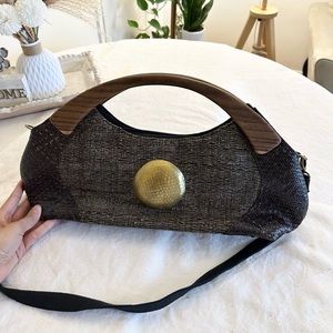 Stylish Vintage Bag. Two handles.